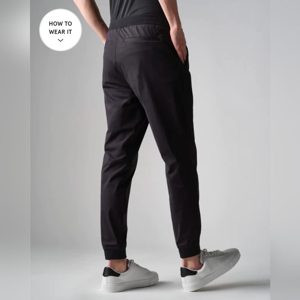 Rhone Commuter Jogger Black
